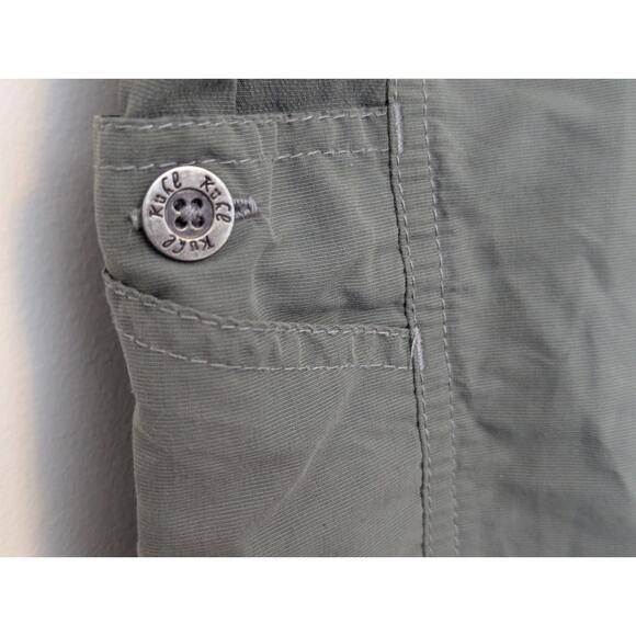 Kuhl Mountain Culture Zip Off Capri Hiking Outdoor Pants Army Green Wmns Sz 14 - Picture 4 of 12